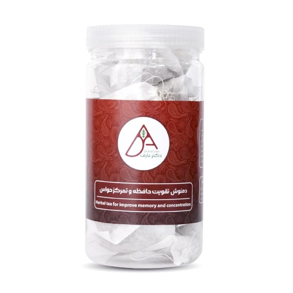 دمنوش تقویت حافظه و تمرکز حواس ( 30 عدد تی بگ)